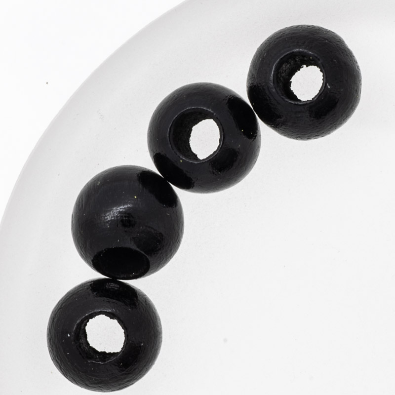 ウッドビーズ（太穴）|H6766〜H7718|8mm 太穴〜15/6mm 太穴|白,生成,赤